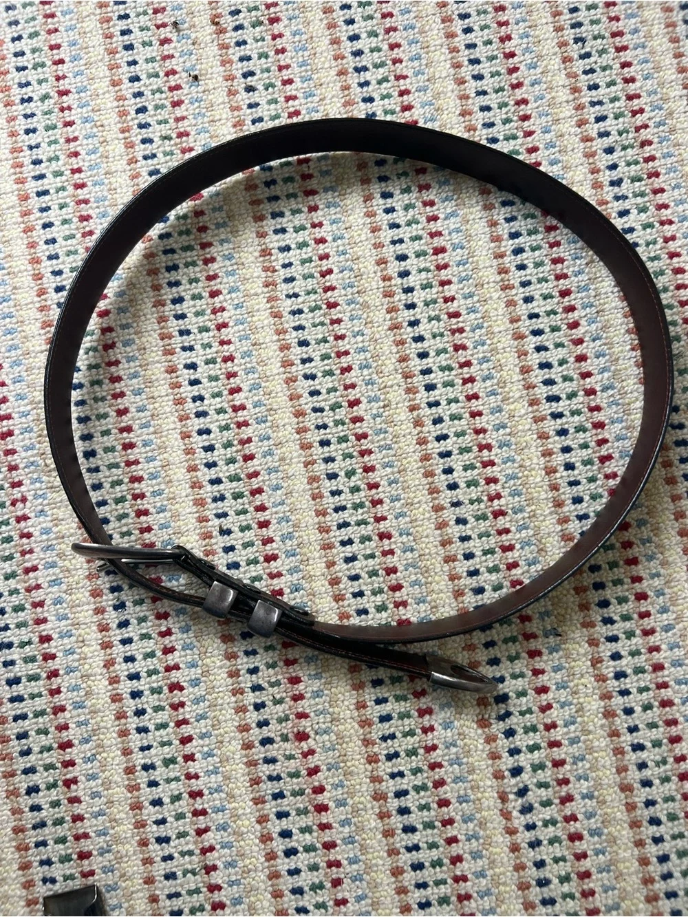 Douglas Magnus Santa Fe Sterling Silver Billy Martins Genuine Lizard Belt Size34